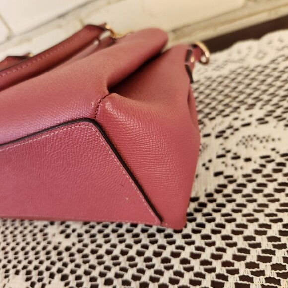Like New Coach Sage Pink Leather Shoulder Bag Pure - Picture 12 of 15